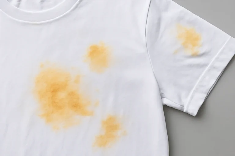 como tirar mancha de roupa branca