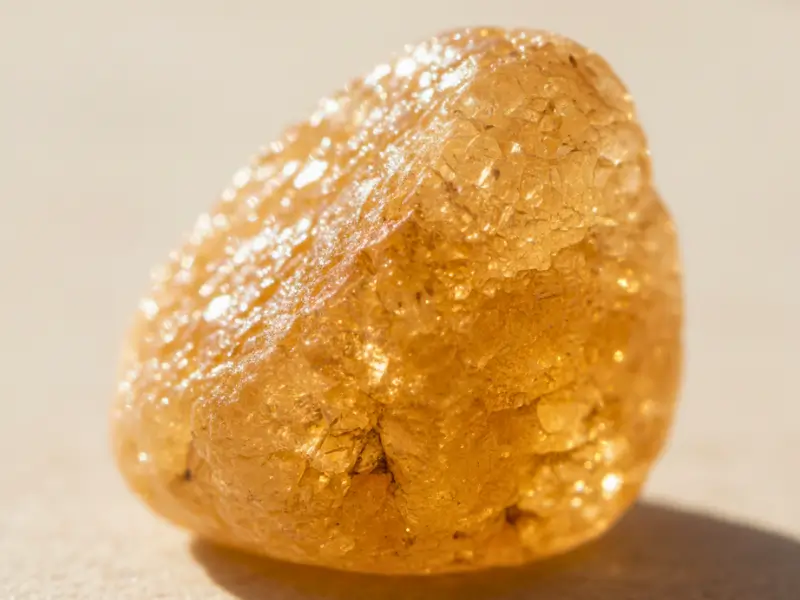 Pedra do sol dourada iluminada por luz suave natural